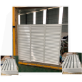 Powder coated simple design aluminum window louver frames